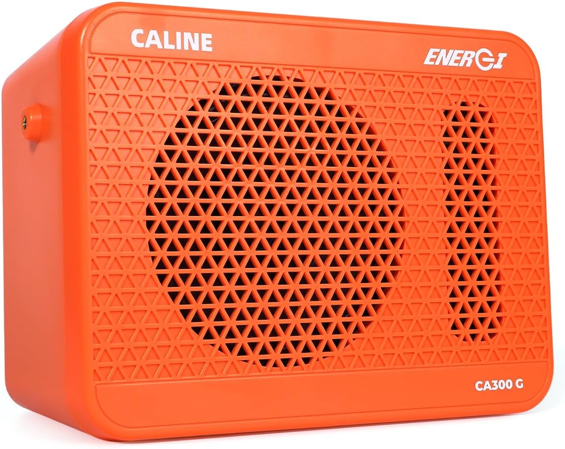 Caline 15W Electric Guitar Amp,Portable Practice Guitar Amplifier with Clean Distortion Effects,Small Bluetooth 5.3inch Speaker Amps for Electric Guita