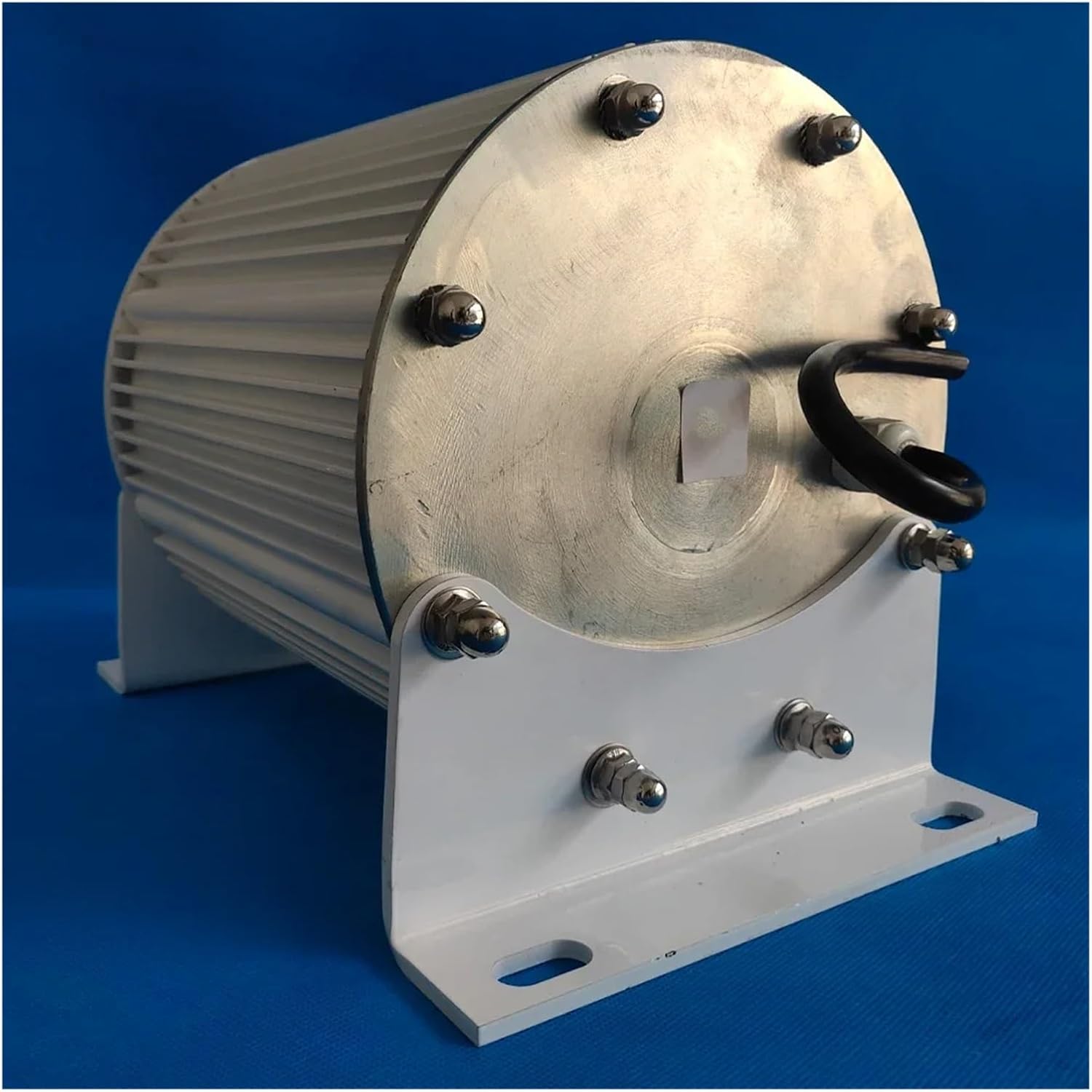 Generator AC tors 10KW 20KW 24V 48V Gearless Permanent Magnet Low RPM for Wind and Water Turbine Low Starting Speed for Home(with Base,110_20KW)