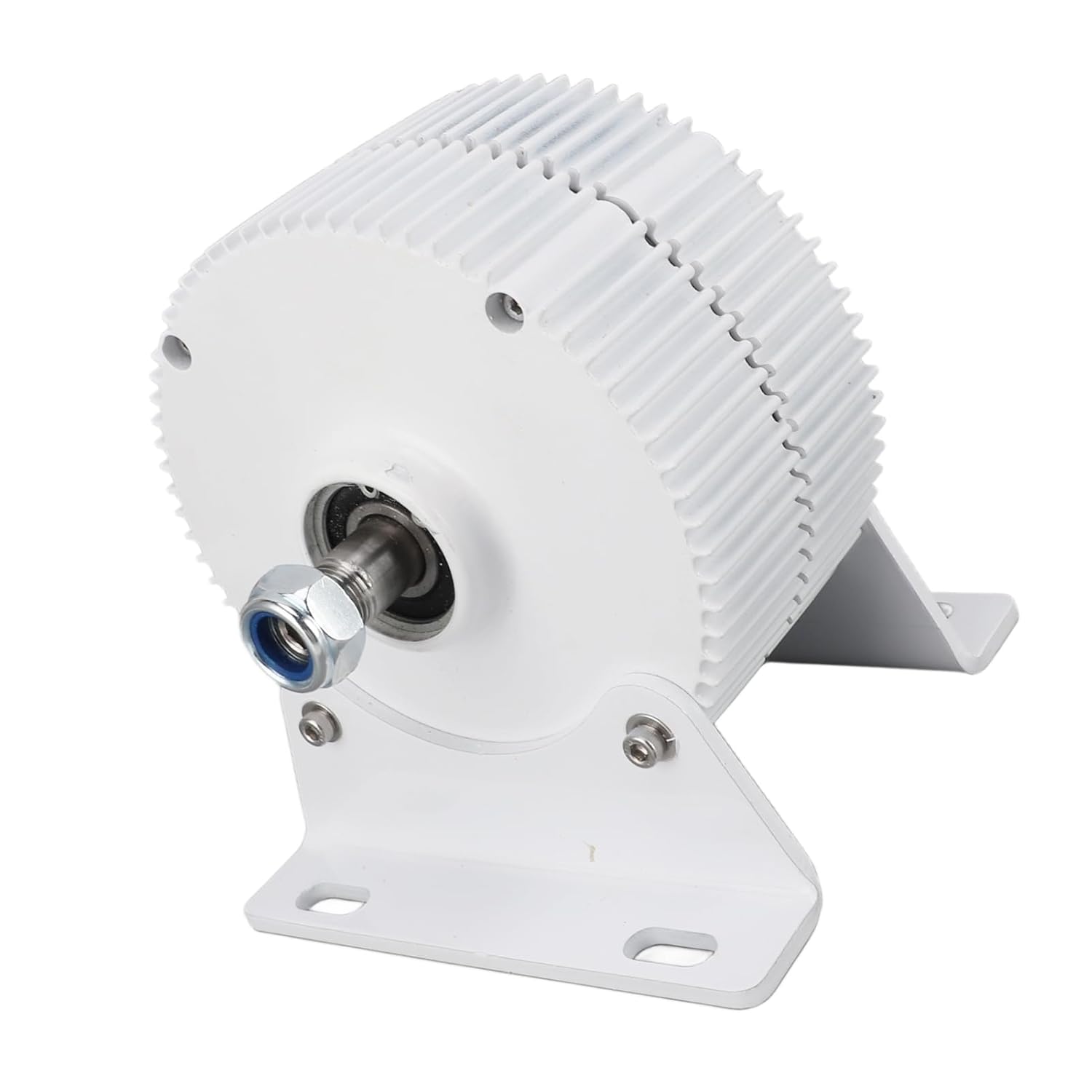 Fockety Permanent Magnet Generator, Permanent Magnet Motor Alternator High Efficiency 3 Phase 12V Aluminum Alloy Carbon Steel for Wind Turbine (400W), Focketyn8vphco1gd-12