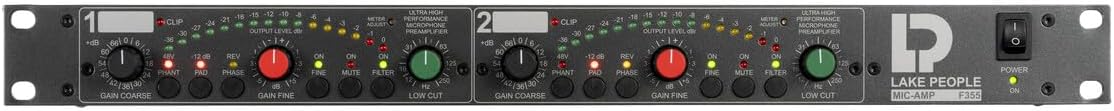 Lake People F355 2-Channel Microphone Preamplifier