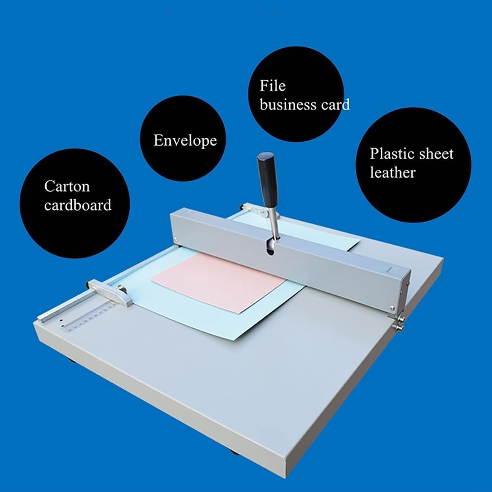 Manual Creasing Machine, A3 Scoring Paper Creasing Machine with Positioning Ruler and 2 Blocks, Card Scorer Creaser for Greeting Booklet Photo Invitation Menu