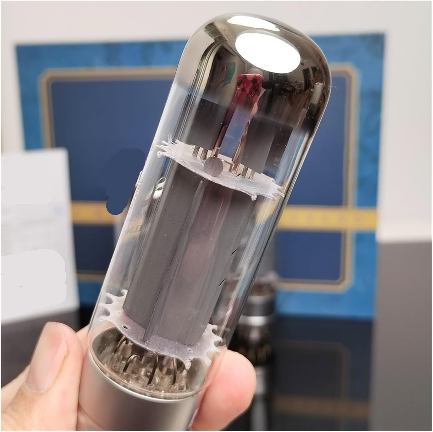 EL34PH Tube Upgrade EL34C EL34B 6P3P 6CA7 6V6 KT66 UKEL34 HiFi Audio Tube Amplifier kit DIY with Four-Way(2pcs Matched Pair)