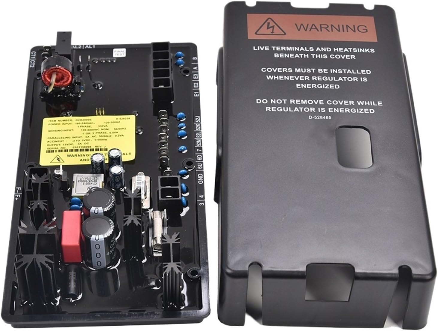 DVR 2000E Automatic Voltage Regulator Generator Voltage Regulator DVR2000E Alternator Generator Parts(DVR2000E Replica)