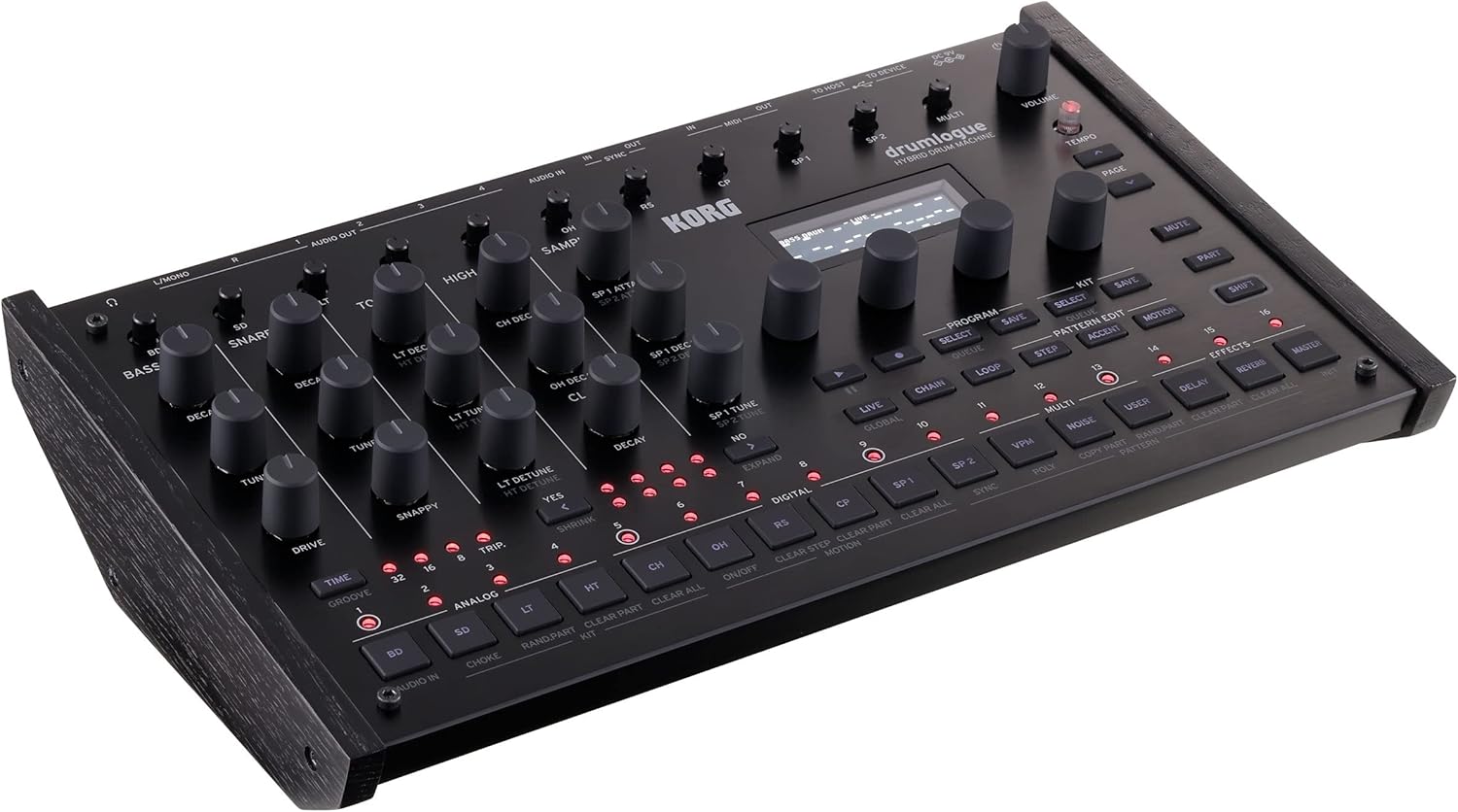 KORG drumlogue Hybrid Drum Machine (DRUMLOGUE)