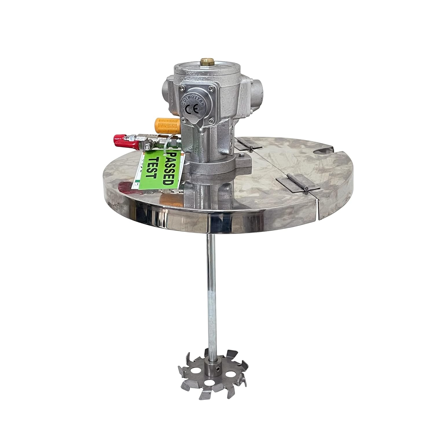 COSMOSTAR 5 Gallon Pneumatic Pail Agitator Paint Mixer | Drum Mixer | Pneumatic Bracket Mixer, Paint Stirring Machine Bracket Air Agitator Paint Mix Tool, Paint Agitator, Paint Mixing Machine