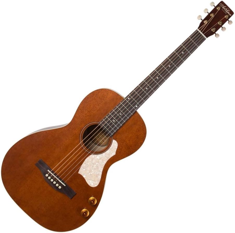 Art & Lutherie Roadhouse Parlor Havana Brown w/Q-Discrete Pickup