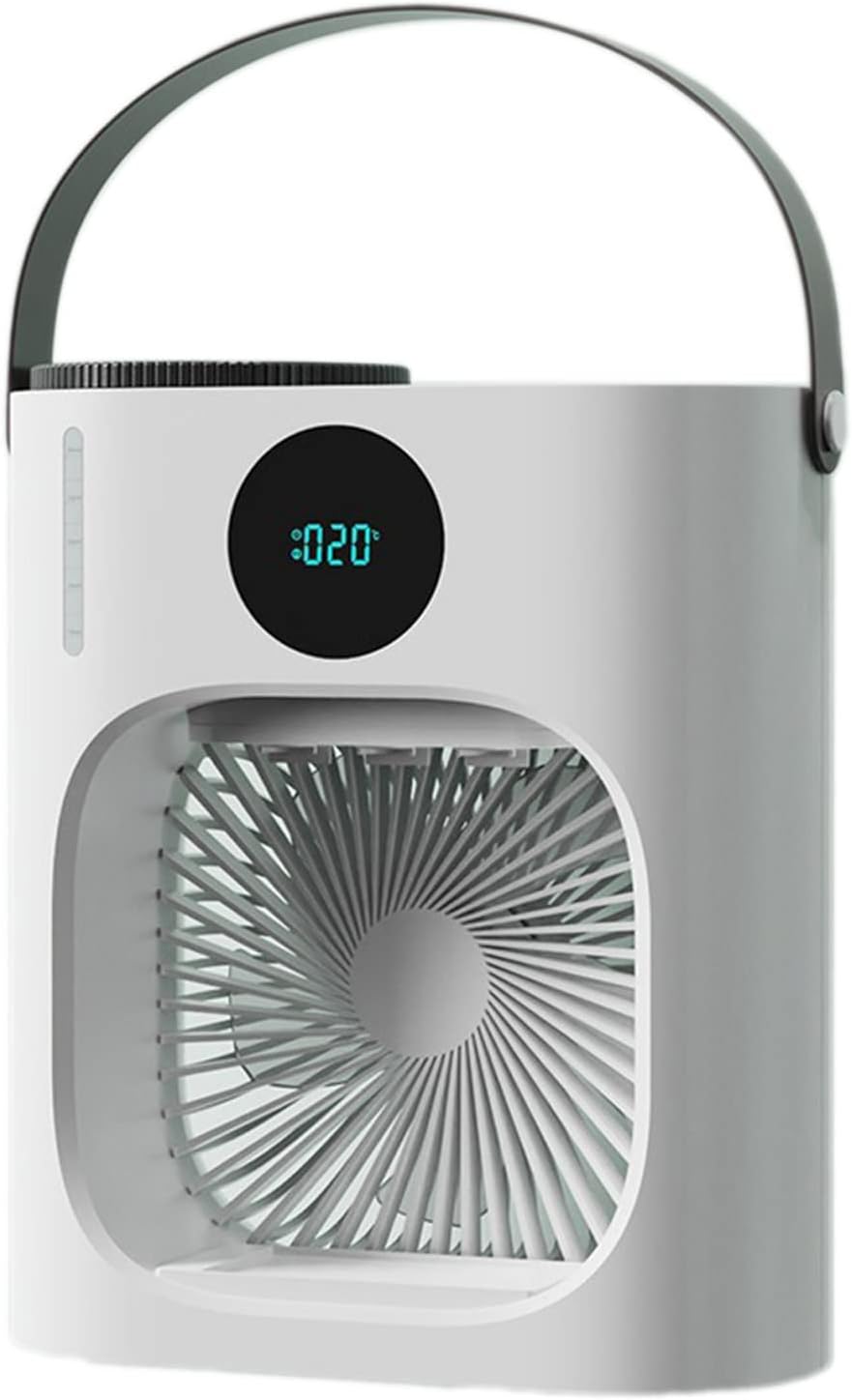 Portable Air Conditioners, Mini Air Conditioner 900ML 3 Speeds Low Noise Cooling Humidifying USB Portable Air Cooler For Home