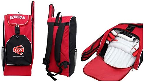 CW Storm Complete Cricket Set for Juniors Batting Cricket Accessories Including Kashmir Willow Bat Size 6 for Age Group 12-13 Years Old Club Coaching Set Full Training Aid Set with Bag