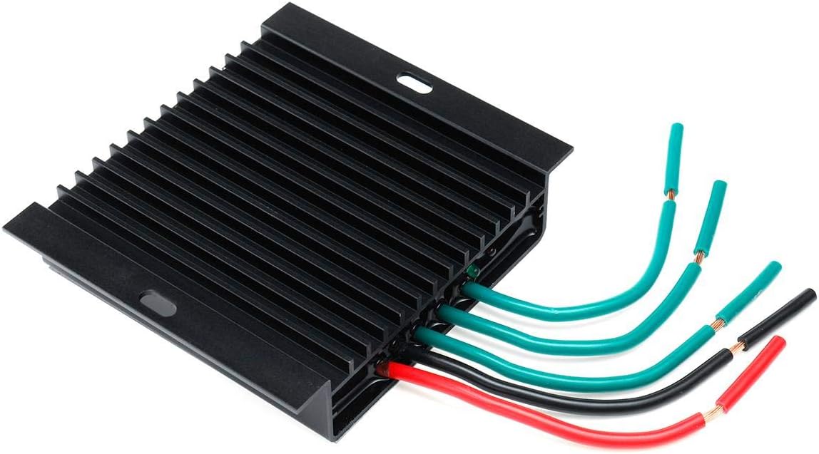 3000W-9000W Wind Generator Wind Turbine DC 12V/24V/48V Battery Charge Controller Regulator IP67 Water Proof for Wind Turbine System (Black)