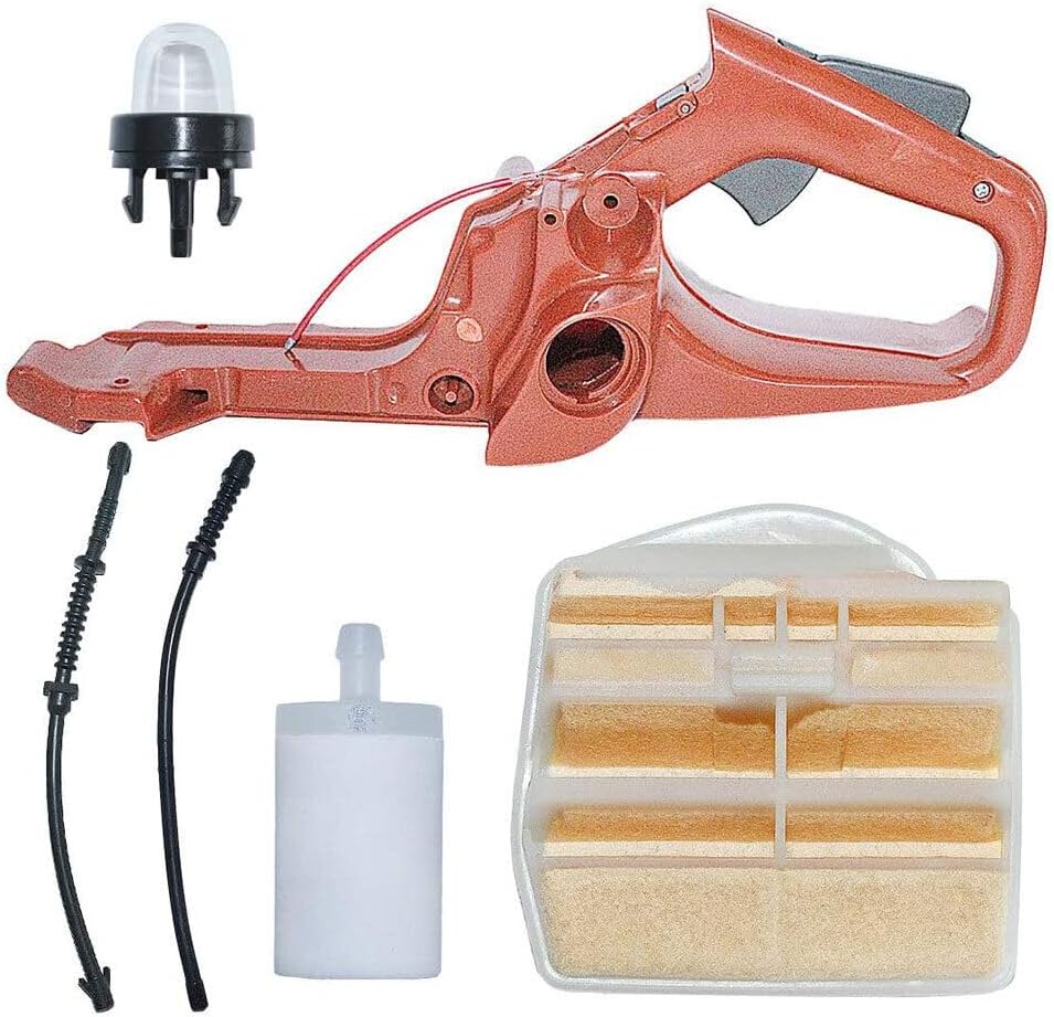 Replace Tool Spare Part for Machines AUMEL Fuel Tank Rear Handle Kit for Husquarna 445 445E 450E Chainsaw 544128601 (#US-20072024-02023)