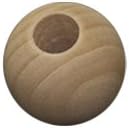 25MM (1 inch ) Round Wooden Beads w/ 3/8 inch Hole-Bag of 500