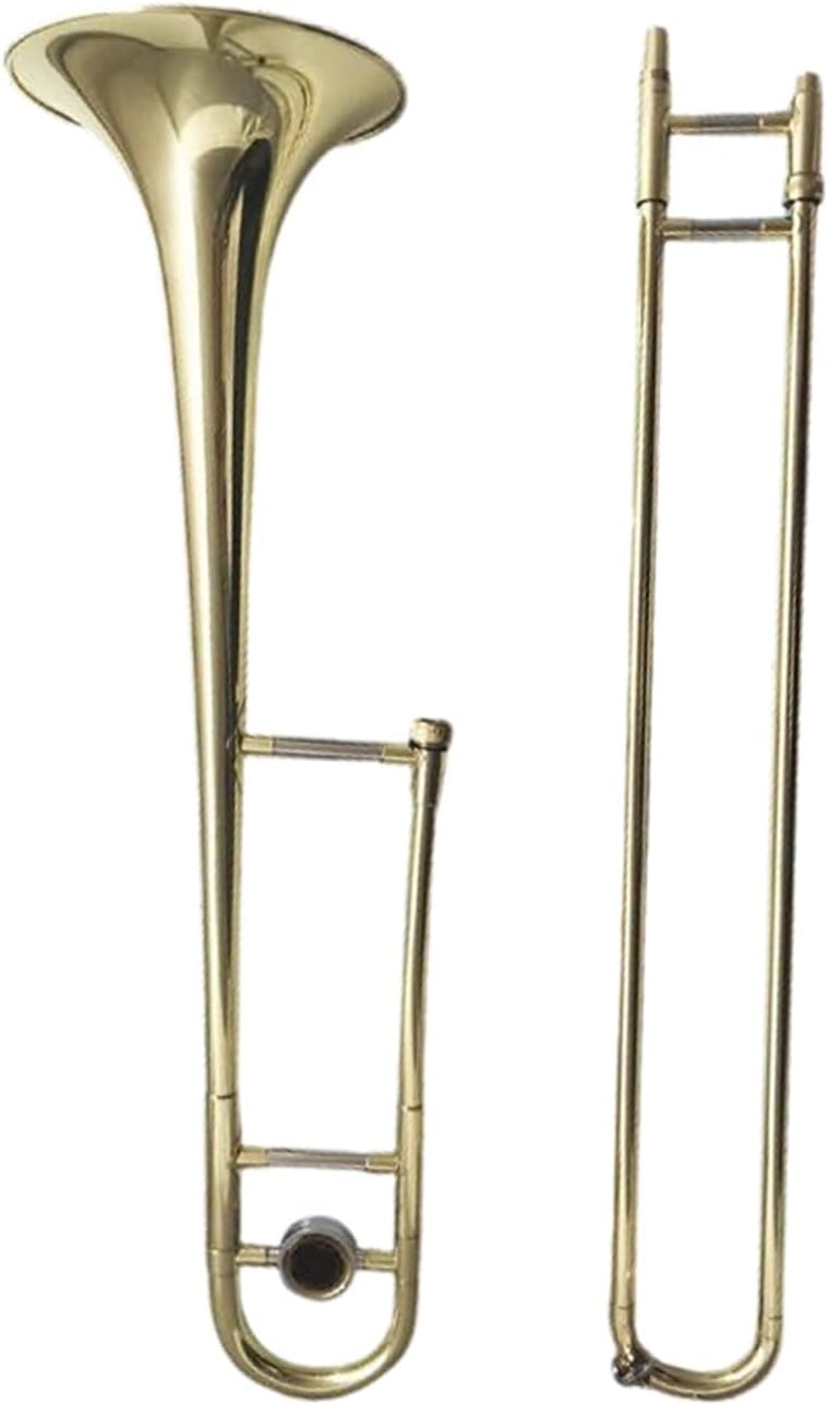 Adult Trombone Instrument Trombone B Flat Instrument 24 Cm Large Trumpet(2)