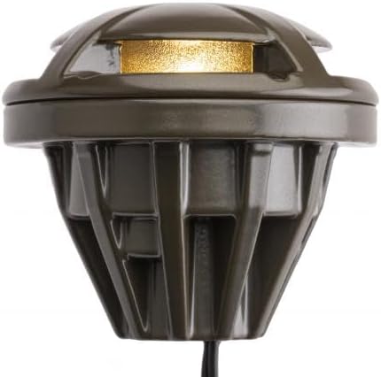 FX Luminaire FCLED35WFLGW180BZ FC in-Grade LED Light, 5.4VA, 2700K, 35° MR-16 Ground Wash, 180° Spread, Bronze Finish