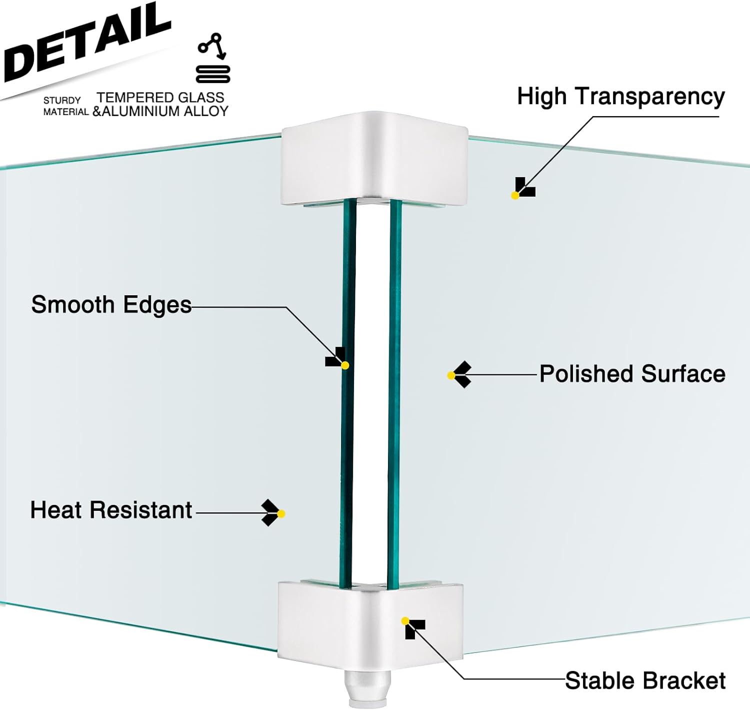 3 Pieces 60-Inch Outdoor Propane Fire Pit Table w/Tank Cover&Wind Guard - 50,000 BTU, Concrete Rectangle Firepits, Steel Lid, Lava Rocks & Rain Cover Included