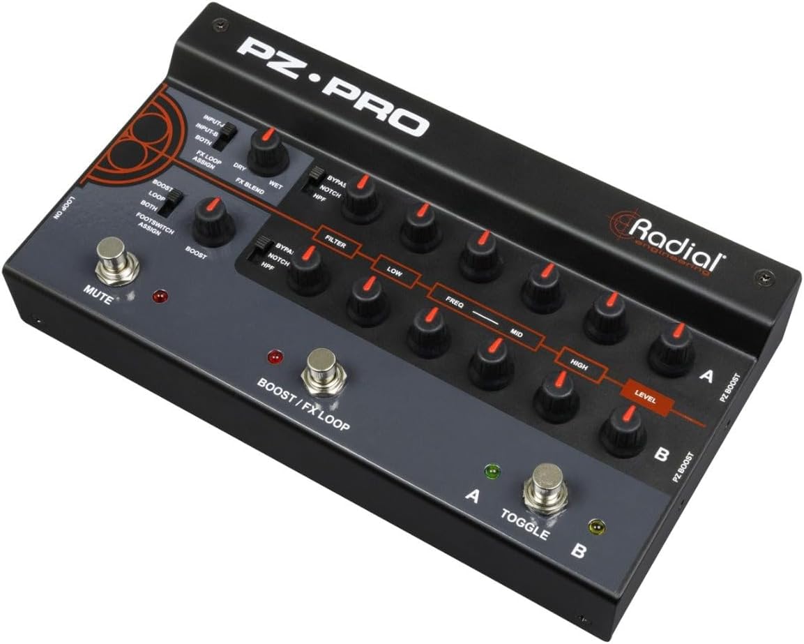 Radial PZ-Pro 2-Channel Acoustic Preamp