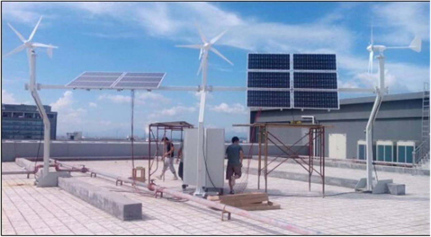 Industrial Wind Turbine Generator Wind Turbine 600w5 Blades, Fishing Rafts and Domestic Wind and Solar Hybrid Power Supply Solar and Wind Power Parts