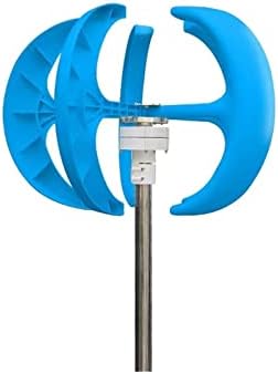 1000W Vertical Wind Turbine Generator, 5 Blades, 12V/24V, MPPT Charge Controller, Low Noise, Efficient Start-Up Speed, Ideal for Home Renewable Energy