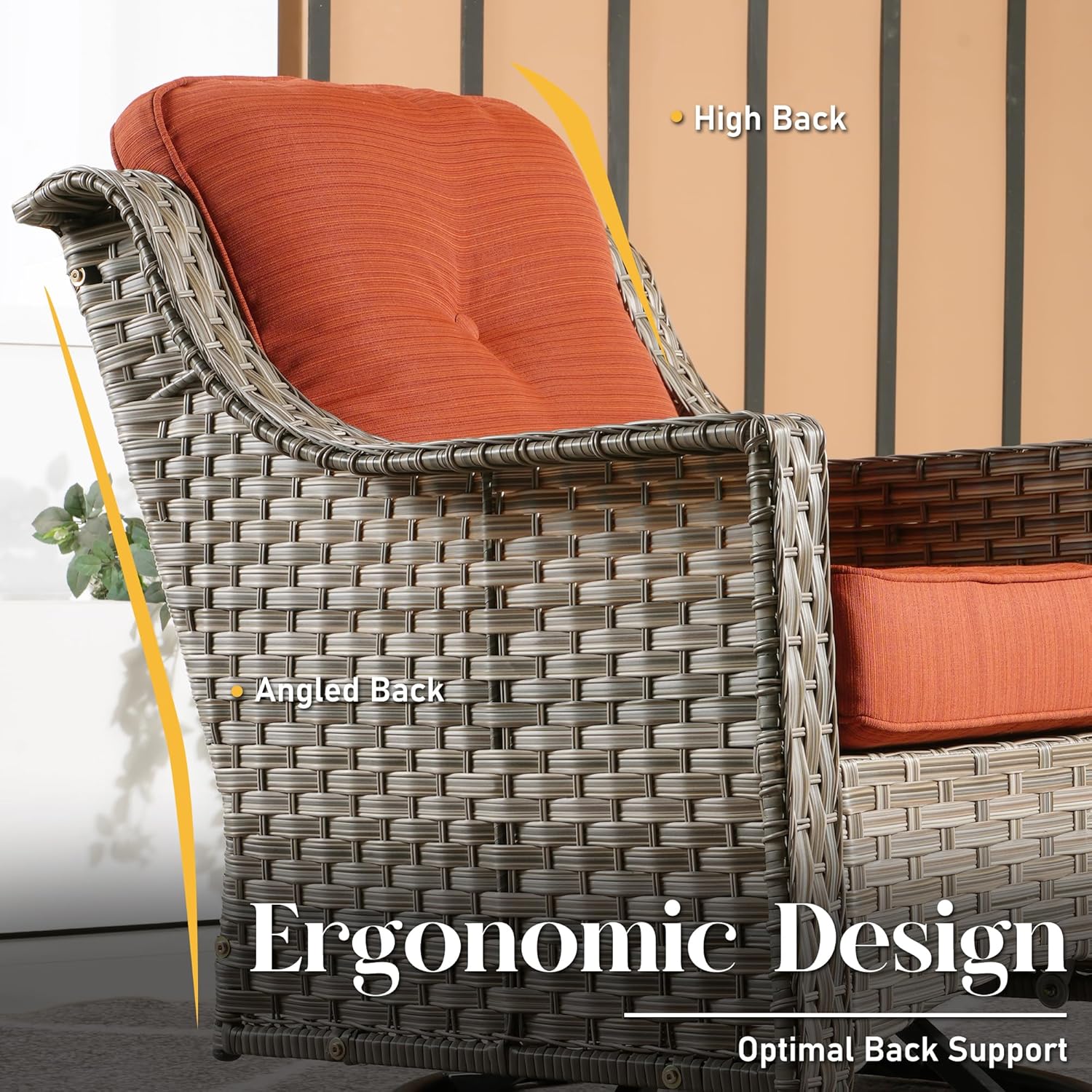 7-Piece Patio Furniture Set with 54