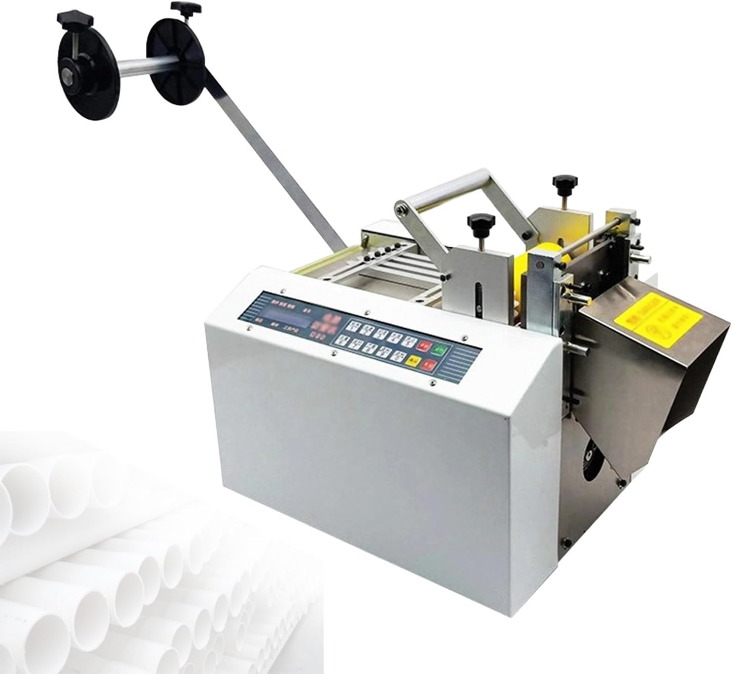 Automatic Heat Shrink Tube Cutting Machine, Microcomputer Controlled Cable Tube Die Cutting Machine, PVC Tape Cold Cutting Wire