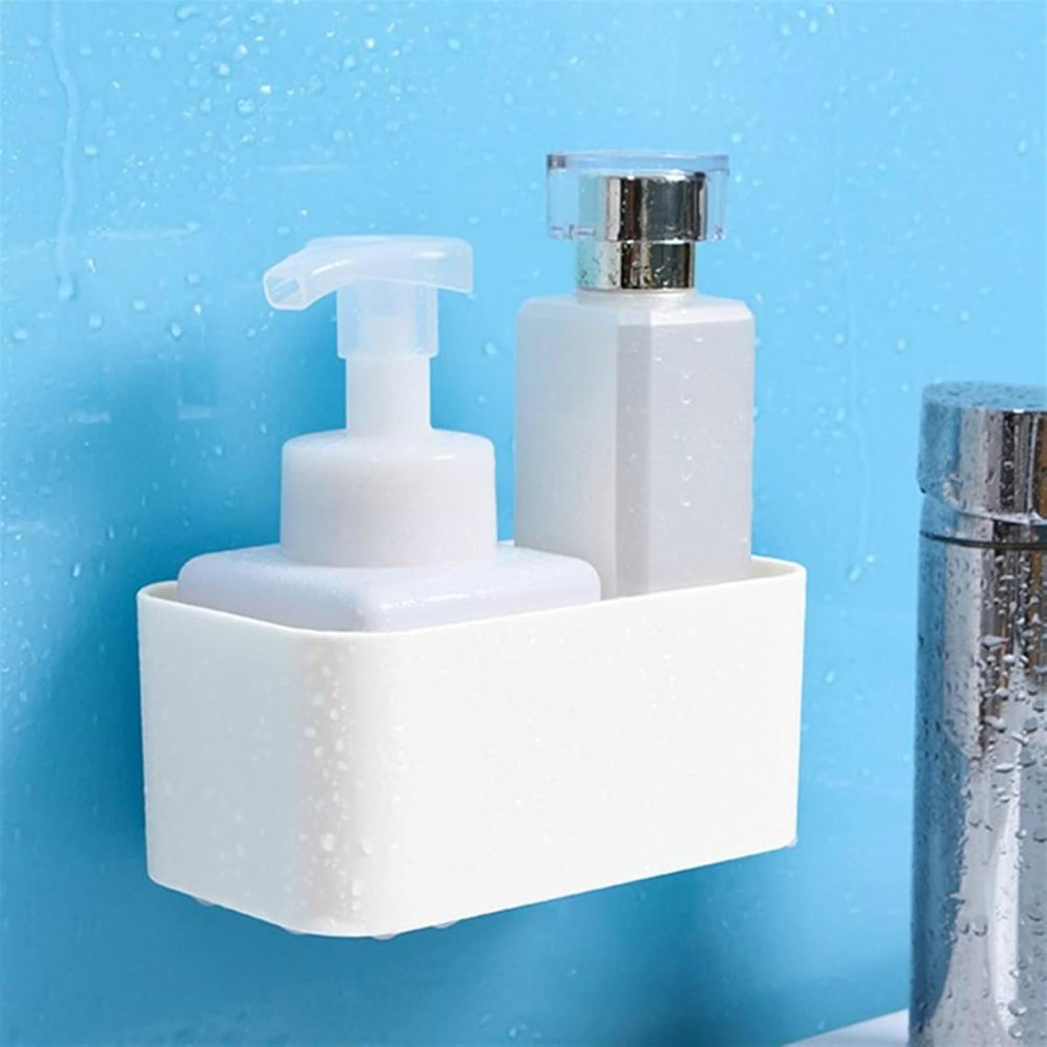 Under Bed Storage Wall Hanging Box of TV Air Conditioner Remote Control (Color : Gray) (Blue)