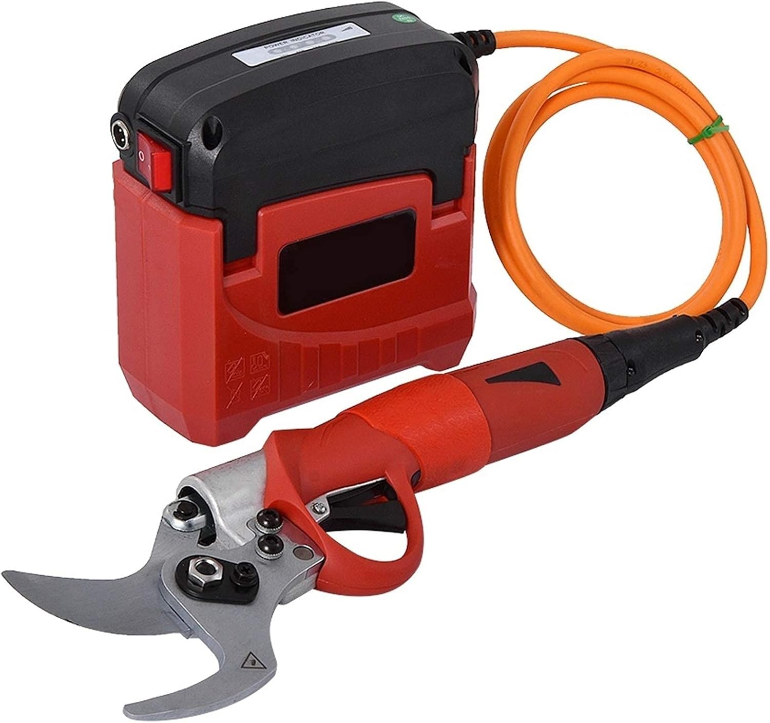 Electric Pruning Shears Electric Pruning Shears Lithium Battery Pruning Scissors 36V 25000R/Min High Speed Garden Pruner 0-45Mm