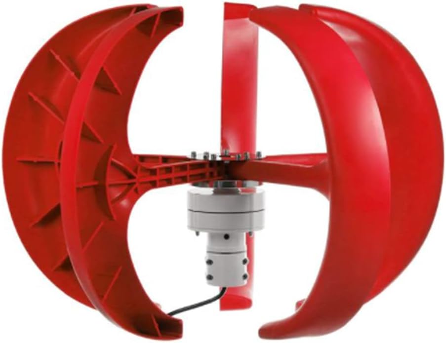 9000W Vertical Axi Wind Turbines Generator Lantern 5 Blades 12V Motor Kit for Home Hybrids Streetlight Electromagnetic