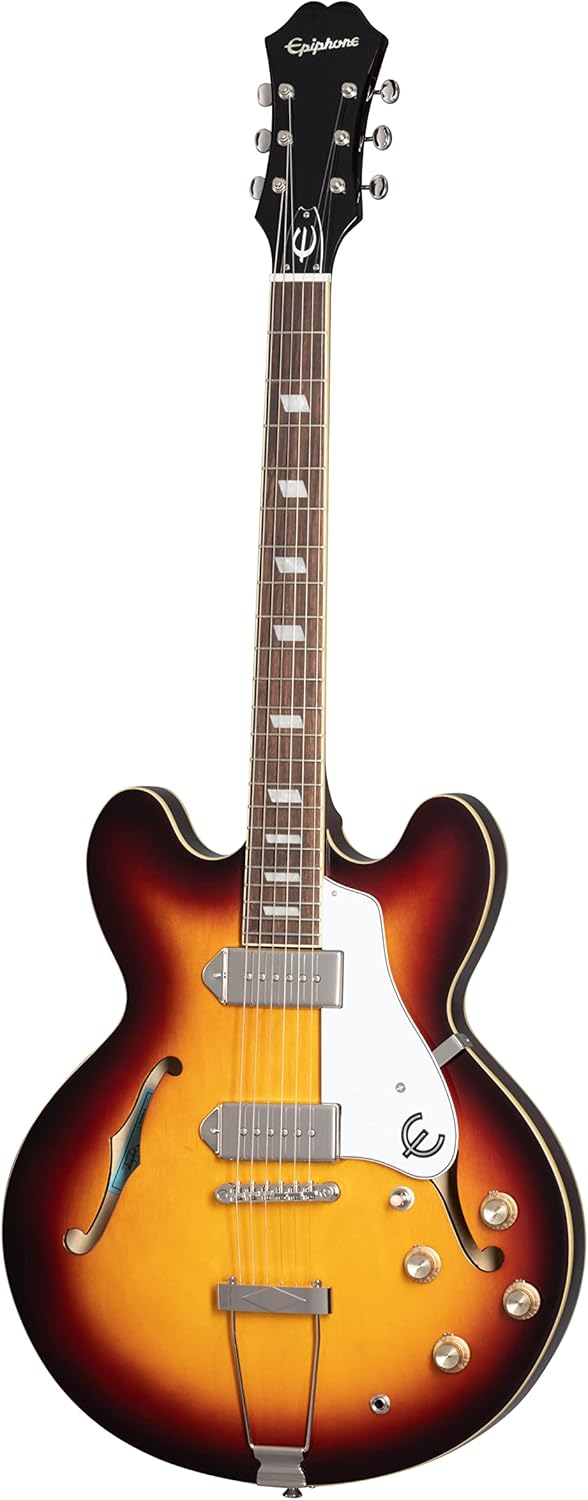 Epiphone Casino Archtop Hollowbody, Vintage Sunburst