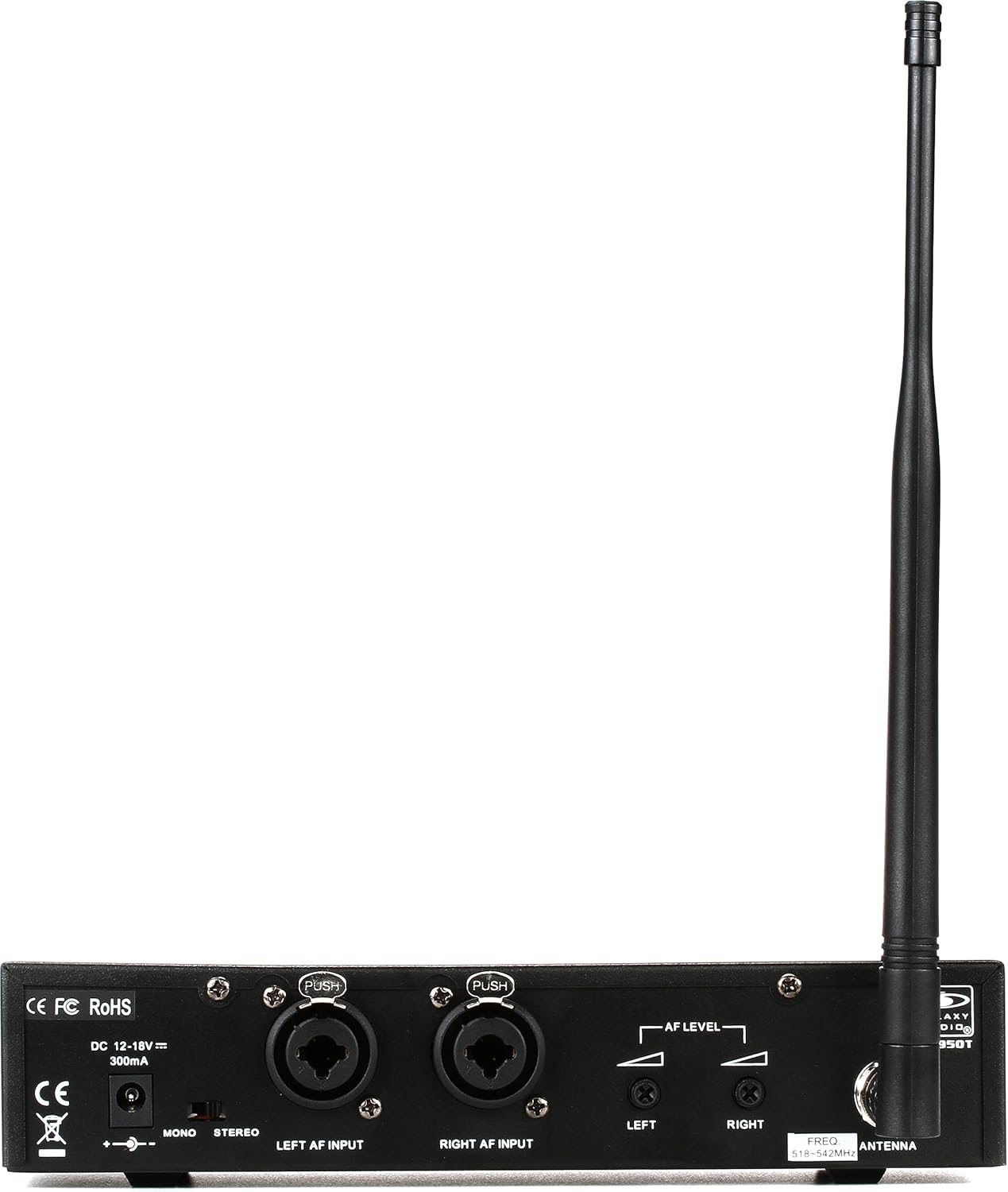 Galaxy Audio Amplifier Part, Black, Group N (AS950N)