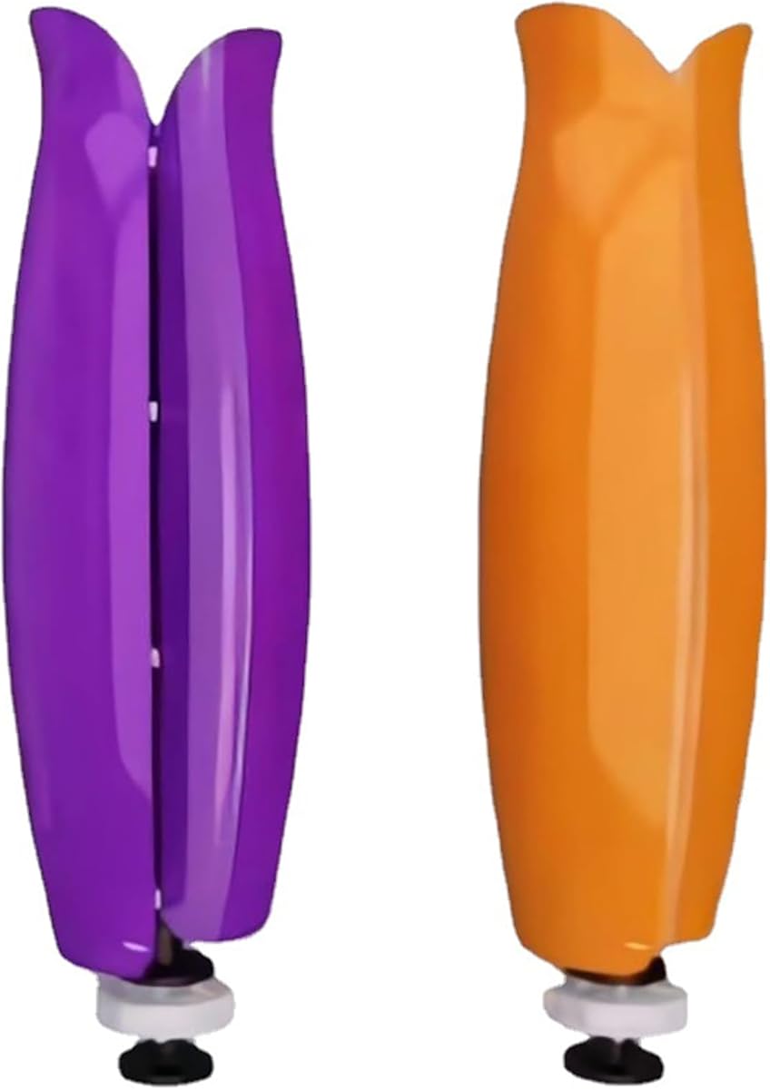 200W Wind Turbine Magnetic Suspension Vertical Axis Suitable for Highway Scenic Area Street Lighting Forest Fire Monitoring,Purple