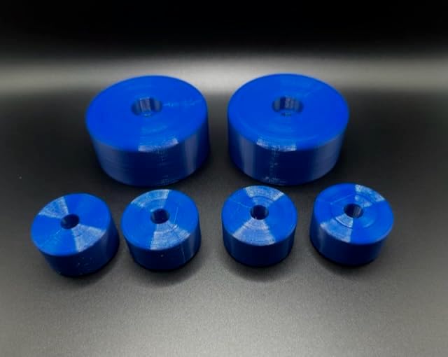 Head Wheel Pool Vacuum - Kit with 2 Large,and 4 Small whells, fits Hammerhead Pool Vacuum.