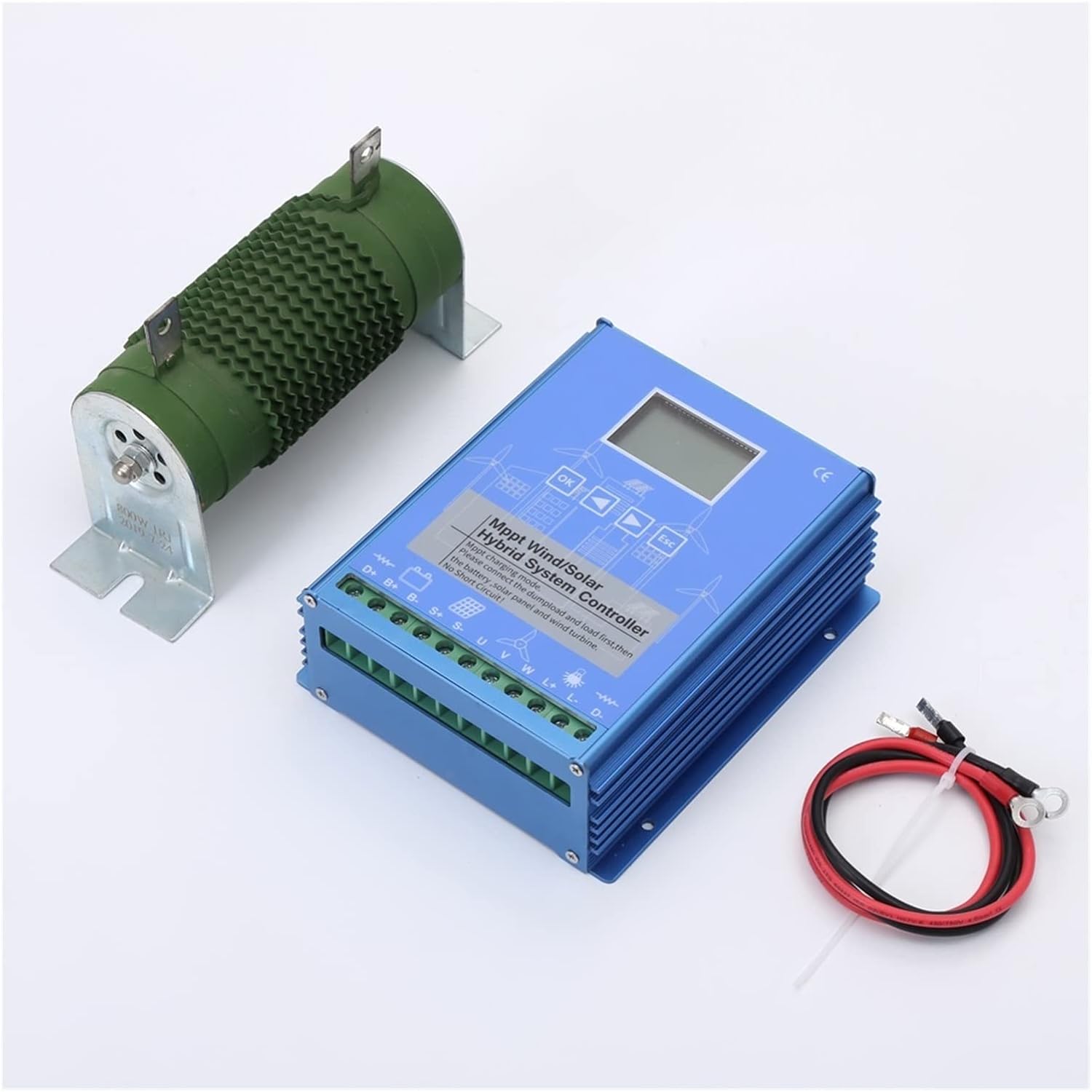 Wind Solar System MPPT Hybrid Controller for Wind Turbine Generator 1000W 12V 24V 48V with Dump Load - Solar Controller(48V)