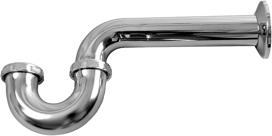 P-Trap, Low Inlet - 17 Ga.