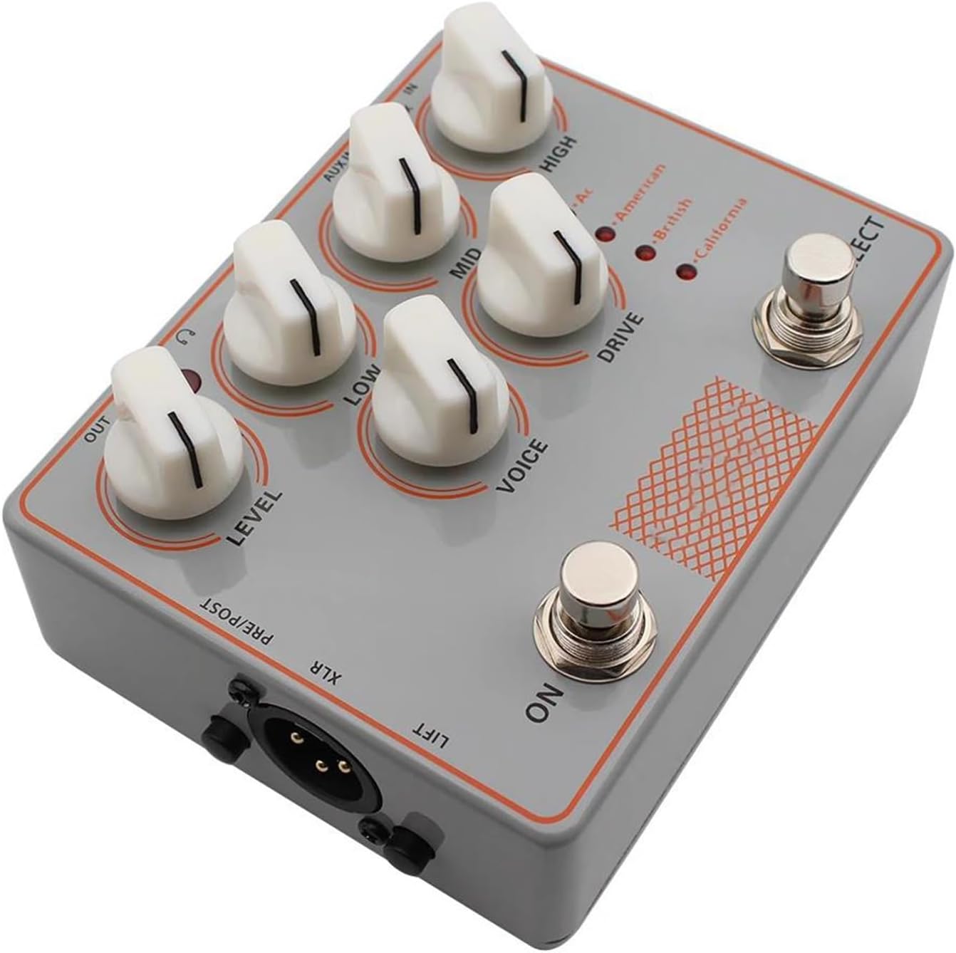 Professional Guitar Effects Pedals 4 In 1 Speaker Amplifier With Simulated Guitar Effects