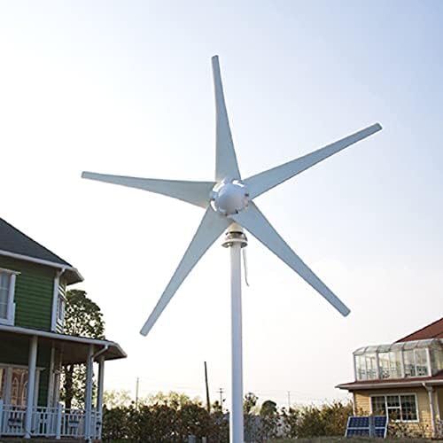 Wind Turbine Free Energy Quiet 400W Wind Turbine Generator 24V For Residence Use (Color : 5 Blades Type, Size : HYBRID CONTROLLER_24), 1005001830711459