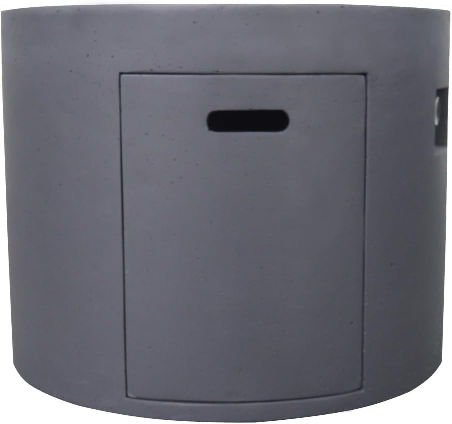 Modern Magnesium Oxide Fire Pit Table with 40,000 BTU Output for Outdoor Patio and Backyard Gatherings