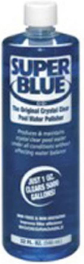 Robarb 20154A-04 Super Swimming Pool Clarifier, 1-Quart, Blue, 4-Pack