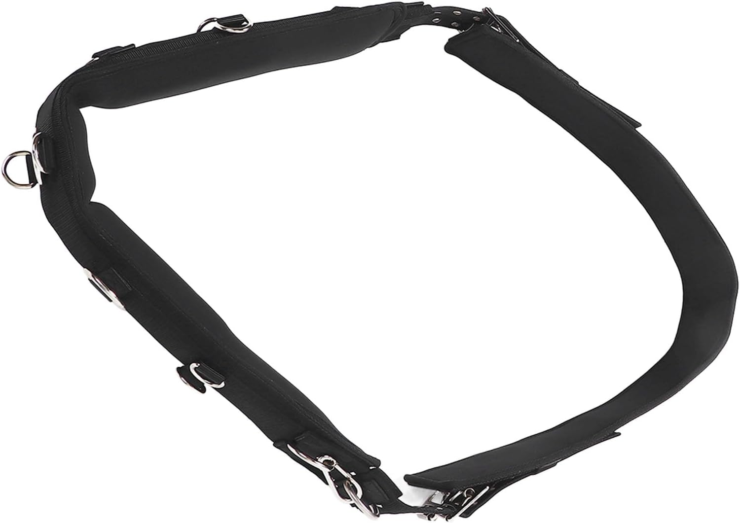 AYNEFY Horse Accessories Other Horse Supplies, Training Gear 180cm to 215cm Adjustment Equestrian Belt with Buckle Design Equestrian Surcingle Buckle Belt for Horse Riding Horse
