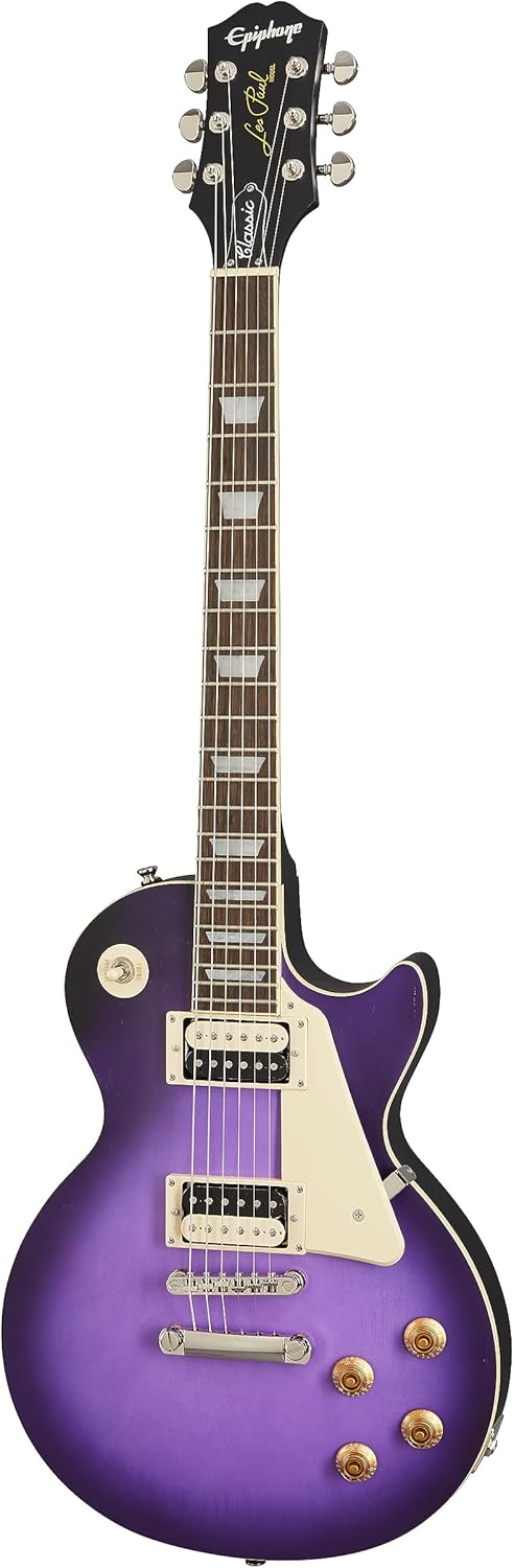 Epiphone Les Paul Classic, Worn Purple Burst