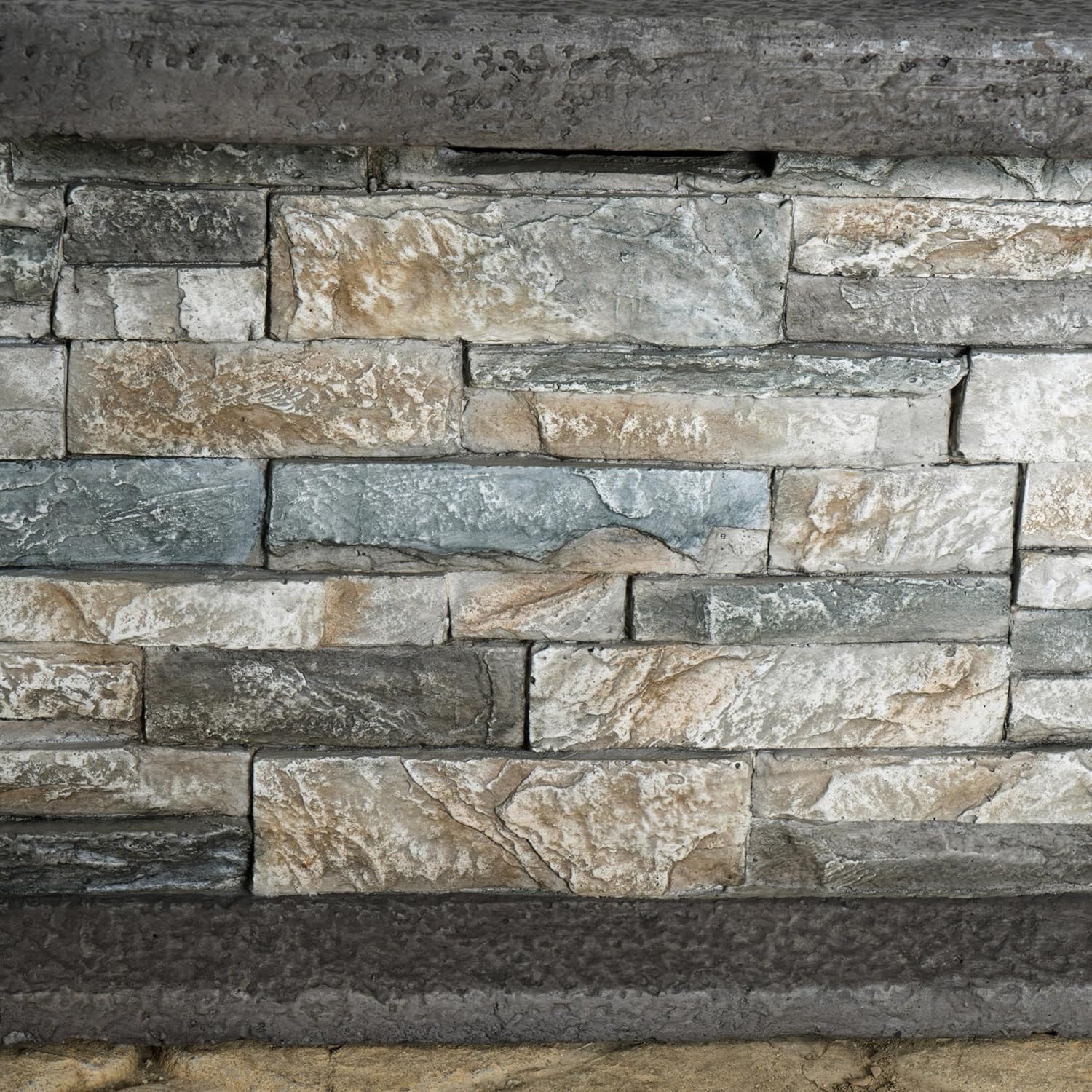 28-inch Square Outdoor Fire Pit, Stone Gray MGO Fire Pit Table with Mesh Cover & Poker Tool, No Assembly Required Patio Heater for Garden Deck 54537.00