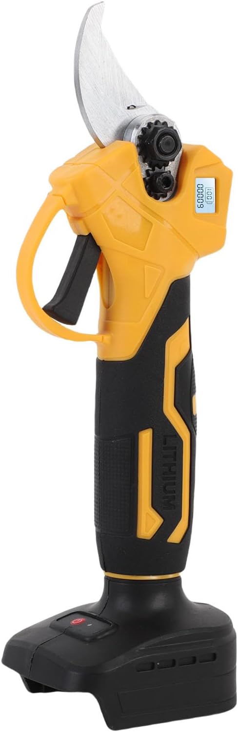 30mm Cutting Diameter Electric Pruner Cordless Pruning Shears with Safety Lock, Brushless Motor, SK5 Blade, Lightweight, Suitable for BL1815 BL1820 Battery