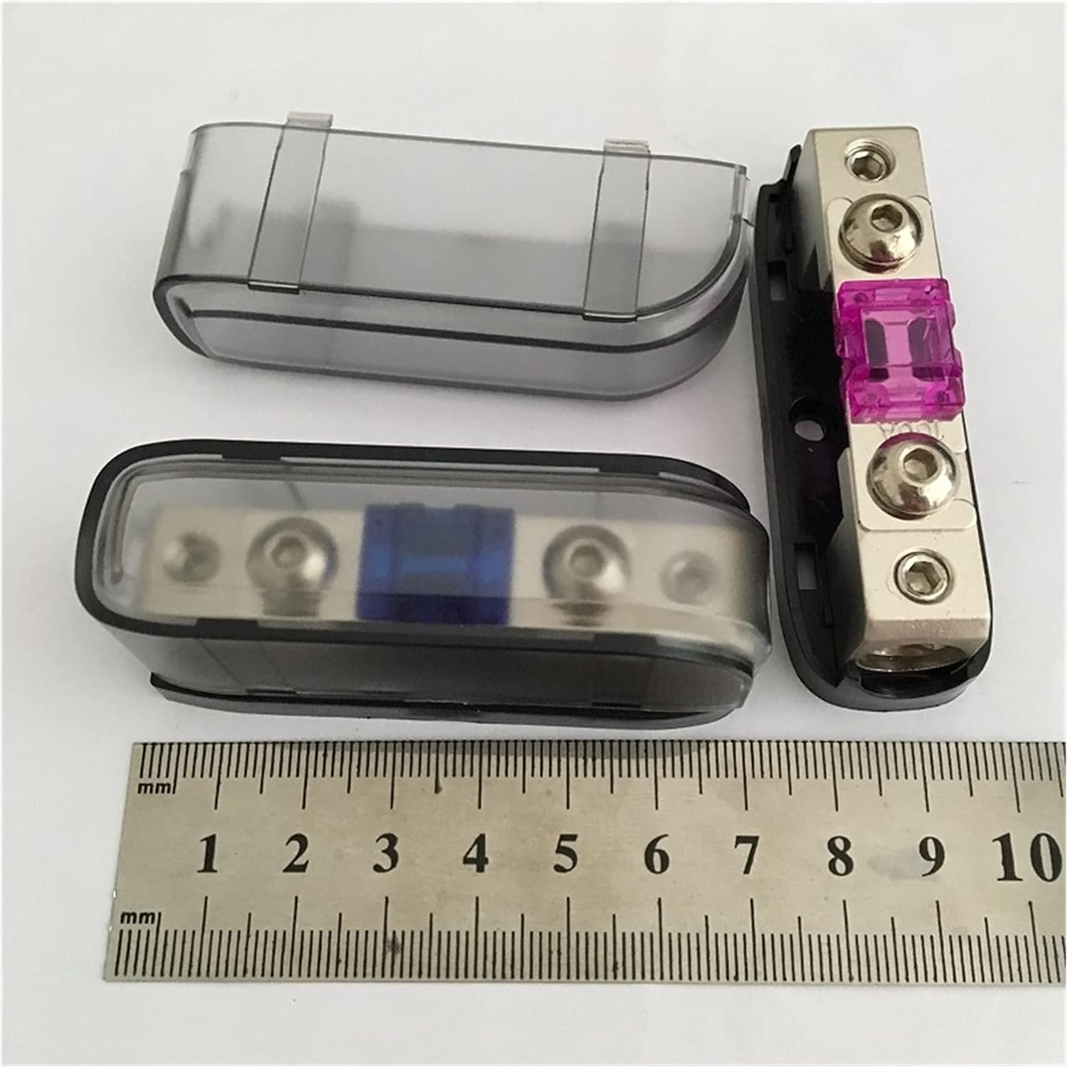 5pcs/lot Car Truck Audio Amplifier Mini ANL Fuse Holder Block with and Free M3 Wrench(with 5pcs 100A Fuse)