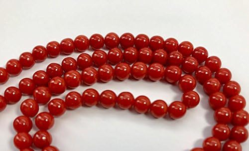dark red italian coral approximate -18 inches 4-5 mm