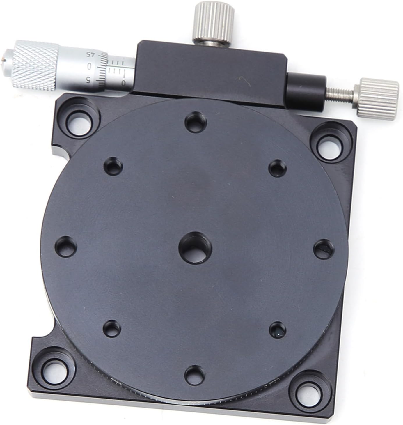 Fine Adjustment RS60‑L Manual Trimming Station Displacement Linear Stage Table for Precision Positioning,Production Machinery Vernier Scale