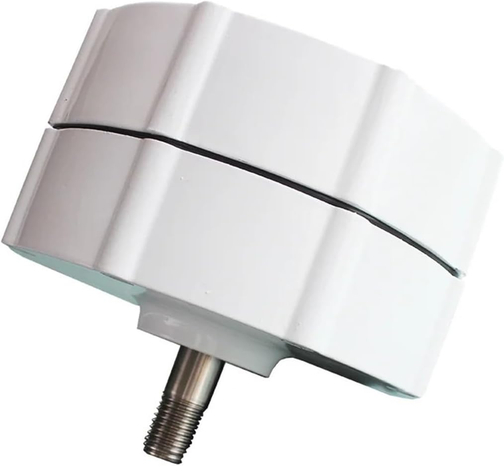 2000W Wind Turbine Generator 12V 24V 48V Low RPM Power Magnetic Water Turbine Hydro tor Low Starting Speed for Home(with Base,Double Shaft_24V)