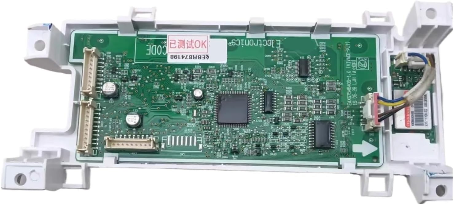 EBR874198 PCB Motherboard Control Display Panel Button Board, Compatible For LG Auto Drum Washing Machine(Display panel)