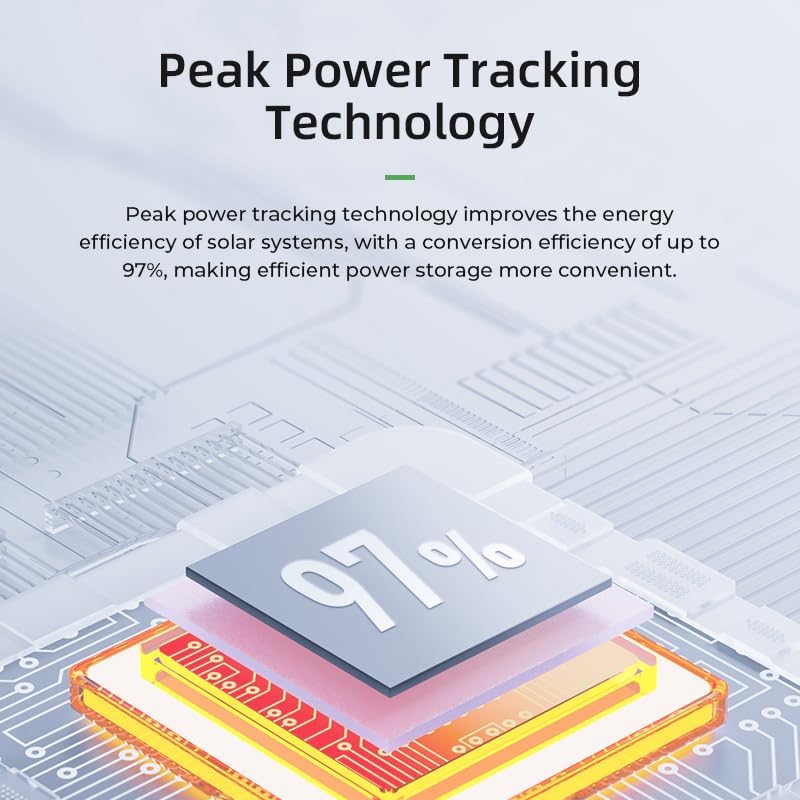 120A MPPT Solar Charge Controller,12V/24V/48V AUTO Solar Battery Regulator PV Max 200V for Sealed Lead Acid Gel and Lithium Battery