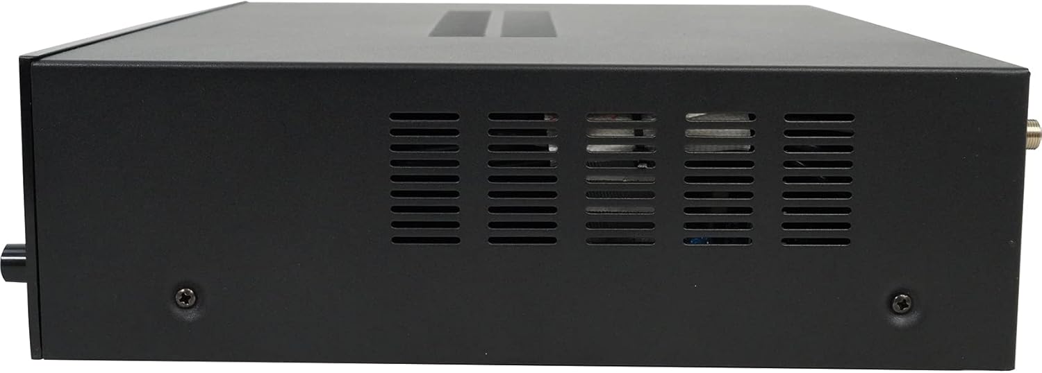 Rockville RPA40BT 1000W 4-Zone Home Stereo Bluetooth Amplifier Receiver, Multi-Room Audio, RCA/USB/SD/Optical Inputs, Mic Mixer w/Echo, FM Radio, for Home Entertainment and Small Venues