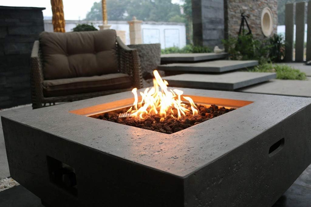 Elementi Manhattan Fire Pit - Natural Gas