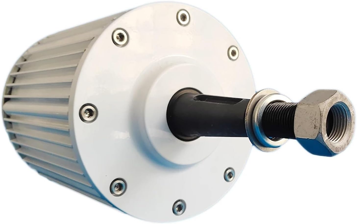 Wind Turbine Generator Kit, High Efficiency 2.5KW Electric nerator 24V 48V 96V 120V Low RPM Permanent Magnet Alternator 2500W Turbine Motor With Base for Hybrid Solar Wind System(Taper Shaft,220V_2.5K