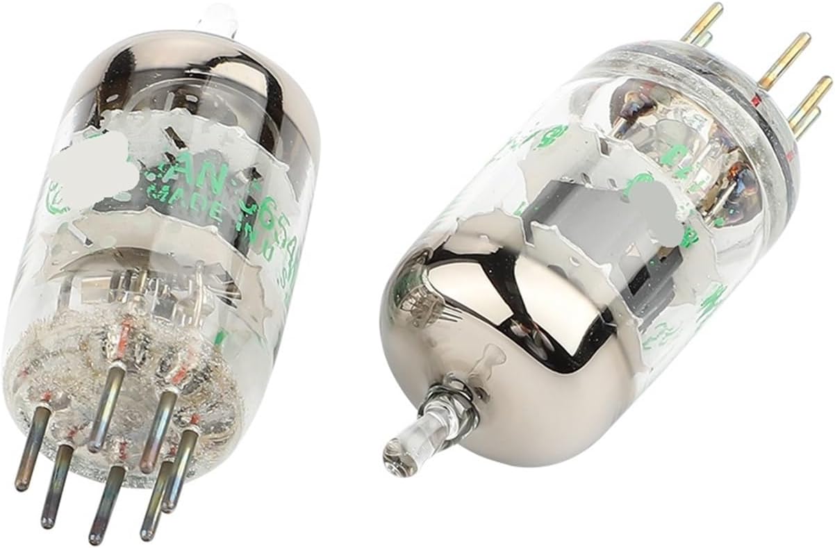 2-Pack 5654W 5654 Vacuum Tube Vacuum Tube Upgraded Version 6J1 6m1 6AK5 6J1P EF95 Audio Amplifier